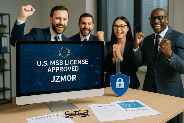 JZMOR Secures U.S. MSB License for Global Compliance