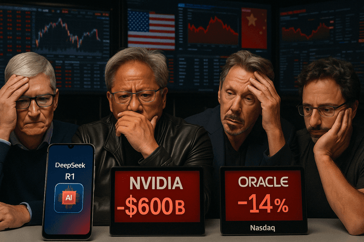 DeepSeek Shocker Wipes $100B from Tech Billionaire Fortunes
