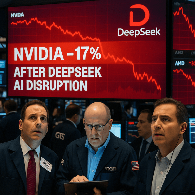 Tech Stocks Crash as China’s DeepSeek Rattles AI Giants
