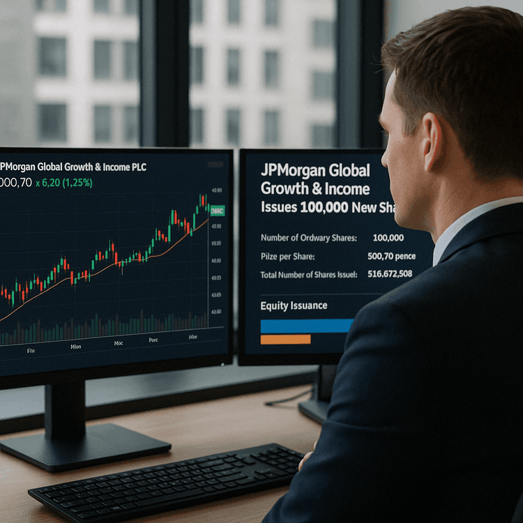 JPMorgan Global Growth & Income Issues 100K Shares