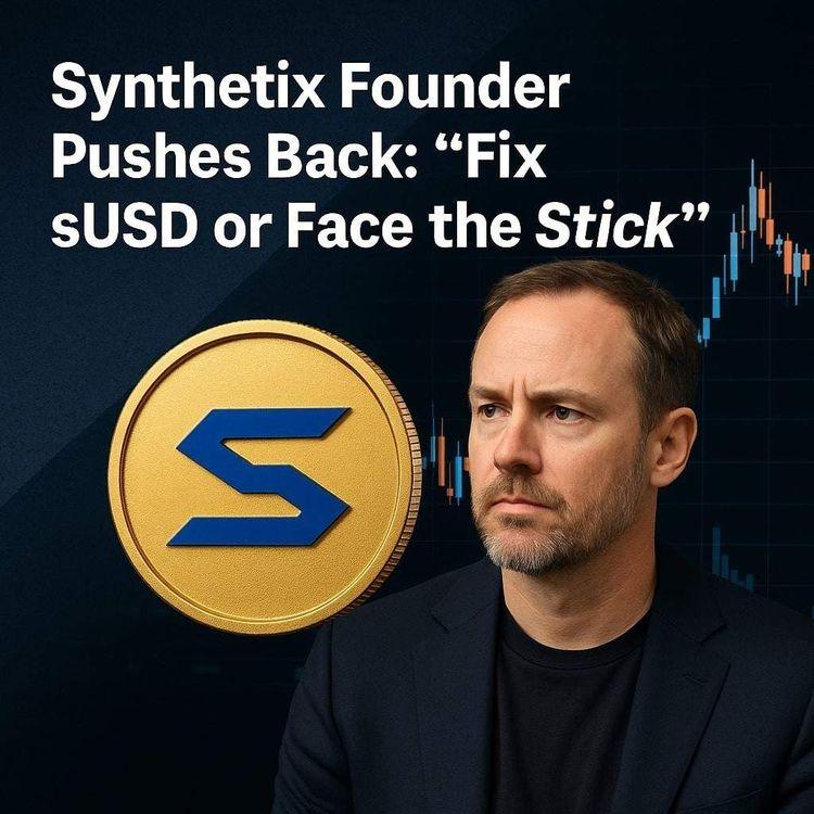 Synthetix Pushes SNX Stakers to Fix SUSD Depeg