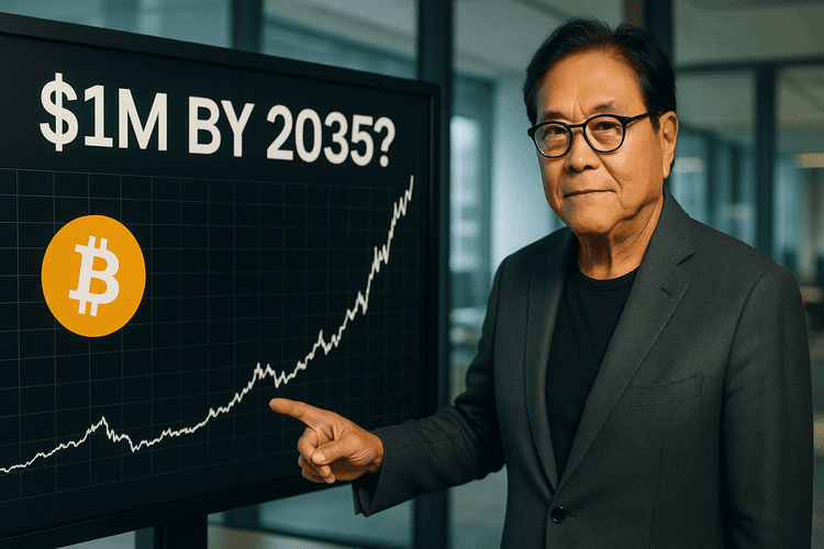 Bitcoin to $1M: Kiyosaki's Bold 2035 Forecast